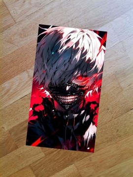 Plakat 21x29cm Tokyo Ghoul anime manga unikat