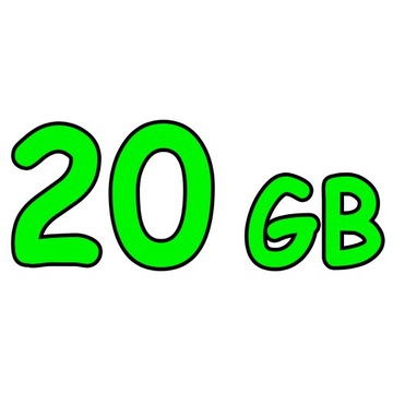  CHOMIKUJ TRANSFER 20 GB 30 DNI