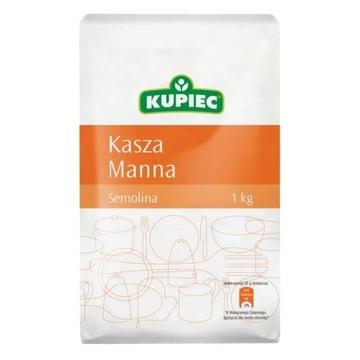 Kasza manna firmy Kupiec
