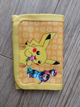 Portfel portfelik dziecięcy pokemon pikachu nowy 