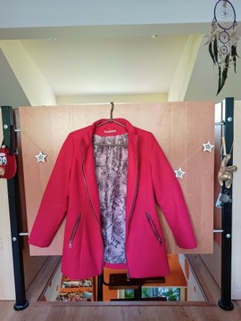 Damska różowa kurtka/płaszcz