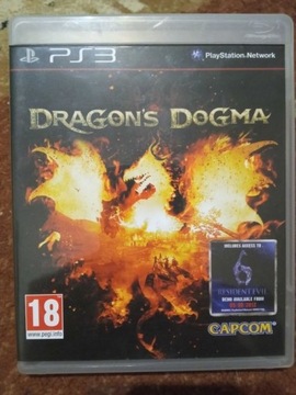 Gra Dragon's Dogma PS3 dragons RPG akcji fantasy