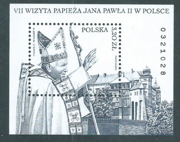 bl.180 (3839) VII wizyta Jana Pawła II w Polsce 