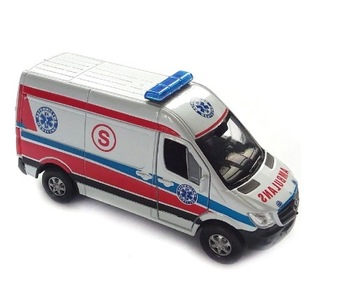 Auto metalowe ambulans Mercedes-benz