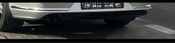 Dyfuzor tylny czarny z połyskiem Volkswagen Passat B7 R-LINE
