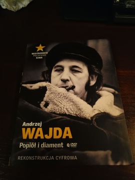 Andrzej Wajda Popiół i diament książka+ płyta dvd