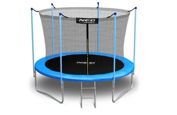 Trampolina ogrodowa 10ft/312cm z siatką i drabinką