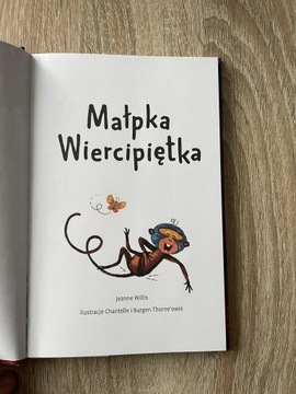 Małpka Wiercipiętka książka