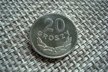 POLSKA  20 groszy 1983 r. - MENNICZA - 4