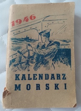 Kalendarz morski 1946 Polska Marynarka wojenna 