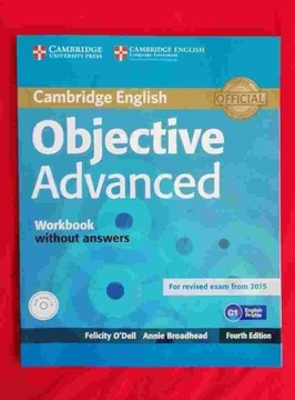 Objective advanced workbook fourth ed. O'Dell  C1