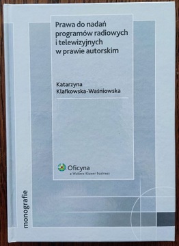 Klafkowska Prawa do nadań programów radiowych 