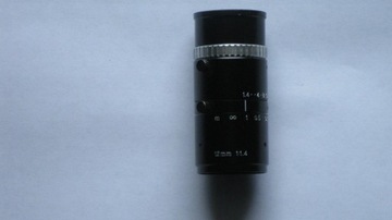 Obiektyw CCTV 12 mm F 1,4