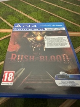 Gra na PS4 VR Until dawn Rush of blood