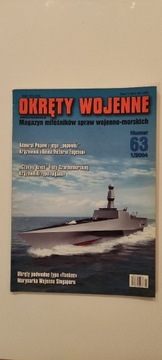 Okręty Wojenne 63 * 1/2004