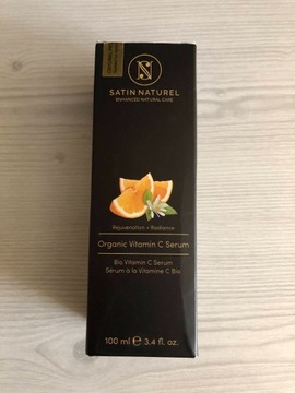 Satin Naturel organic vitamin c serum olejek nowy