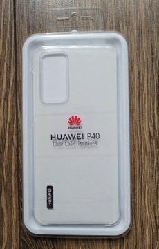 Etui Huawei Flexible Clear Case do Huawei P40 