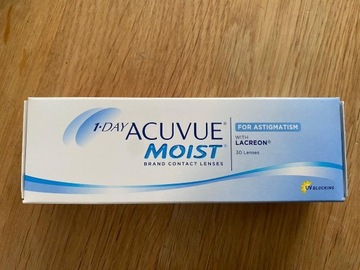 Soczewki ACUVUE MOIST Astygmatyzm -2,75  88szt