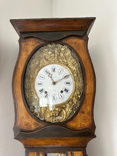 Unikatowy XIX wieczny zegar podłogowy