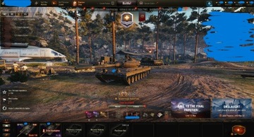 World of Tanks Konto - Skoda T56, 15x 8,9 premek 4X WoT