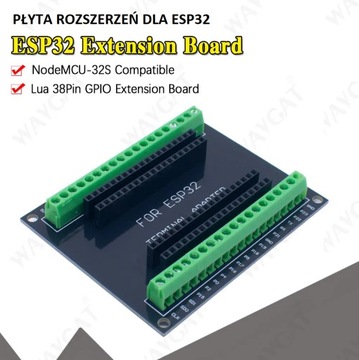 Płytka rozszerzeń ESP32 ESP8266 NodeMCU 38pin