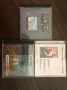 Czajkowski, Mozart, 3 CD