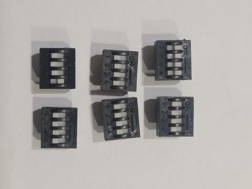 Przełącznik DIP switch 4-polowy 