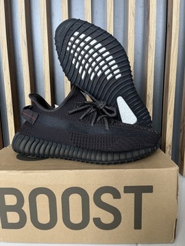 Buty adidas Yeezy 350 V2 czarne black 43 1/3 42