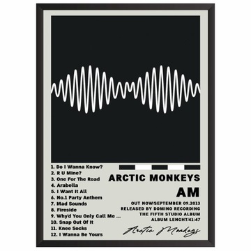 Arctic Monkeys AM Plakat z albumem