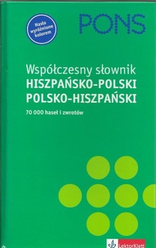 Współczesny słownik hiszpańsko-polski polsko-hiszp