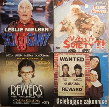 Leslie Nielsen x2, Uciekające zakonnice, Rewers