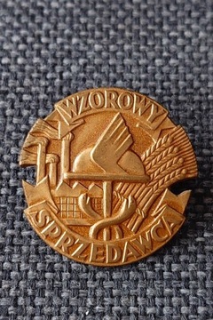 MEDAL ODZNAKA WZOROWY SPRZEDAWCA