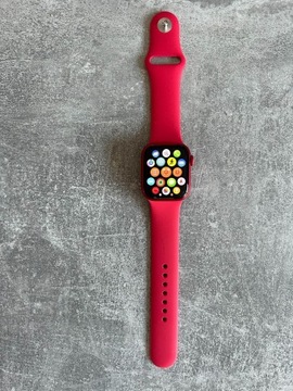 Apple Watch 8 Red Alu GPS  + Pasek Nike. Gwarancja