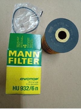 Filtr oleju Mann HU932/6N Audi VW 3.7 4.2 3.2 