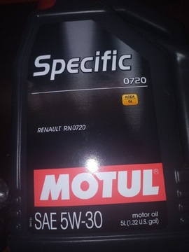 Olej Motul Specyfic 0720 5w30