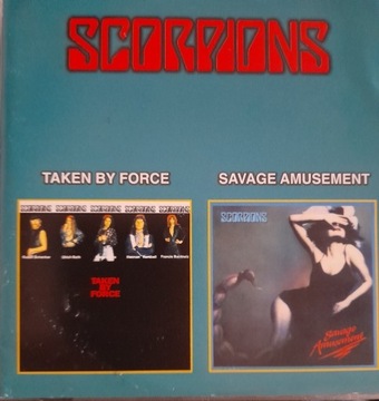 2w1cd Scorpions-Taken By Force+Savage Amusement.