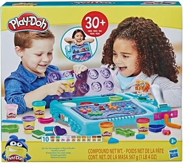 Play-Doh Kreatywne pudełko na podróż + 10 tubek 