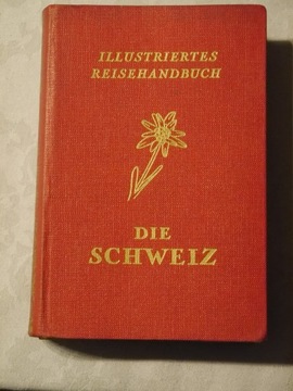 "Die Schweiz" 1957 r. przewodnik turystyczny