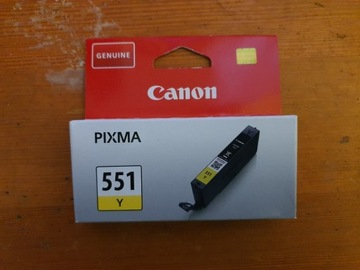 Tusz Canon 551 Yellow