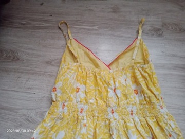 Sukienka letnia żółta 
