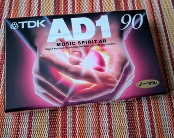 TDK AD 90 min. Japońskie wydanie.