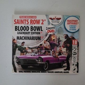 Saints Row 2, Blood Bowl, Machinarium CD-Action