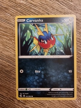 162/264 Carvanha Fusion Strike karty pokemon 