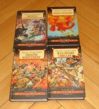 Terry Pratchett 4 szt RÓWNOUMAGICZNIENIE