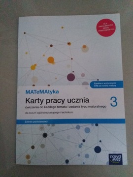 MATeMAtyka. Karty pracy ucznia. Klasa 3.