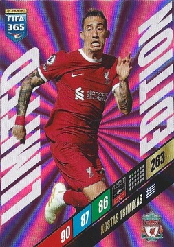 PANINI FIFA 365 2024 LIMITED TSIMIKAS LIVERPOOL