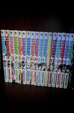 Servamp manga tomy 1-17