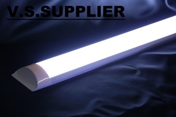 Lampa LED garażowa 120cm 80W łatwy montaż zimna