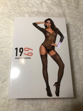 Bodystocking 1969 czarne body seksowne nowe