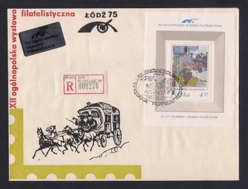 2268 XII Wystawa Filatelistyczna Łódź 1975